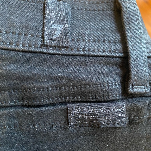 7 for All Mankind Darted Waxed Joggers - Picture 11 of 14